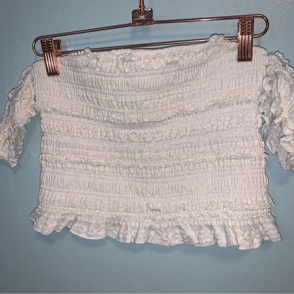 Urban outfitters off the shoulder top Medium - Picture 2 of 4